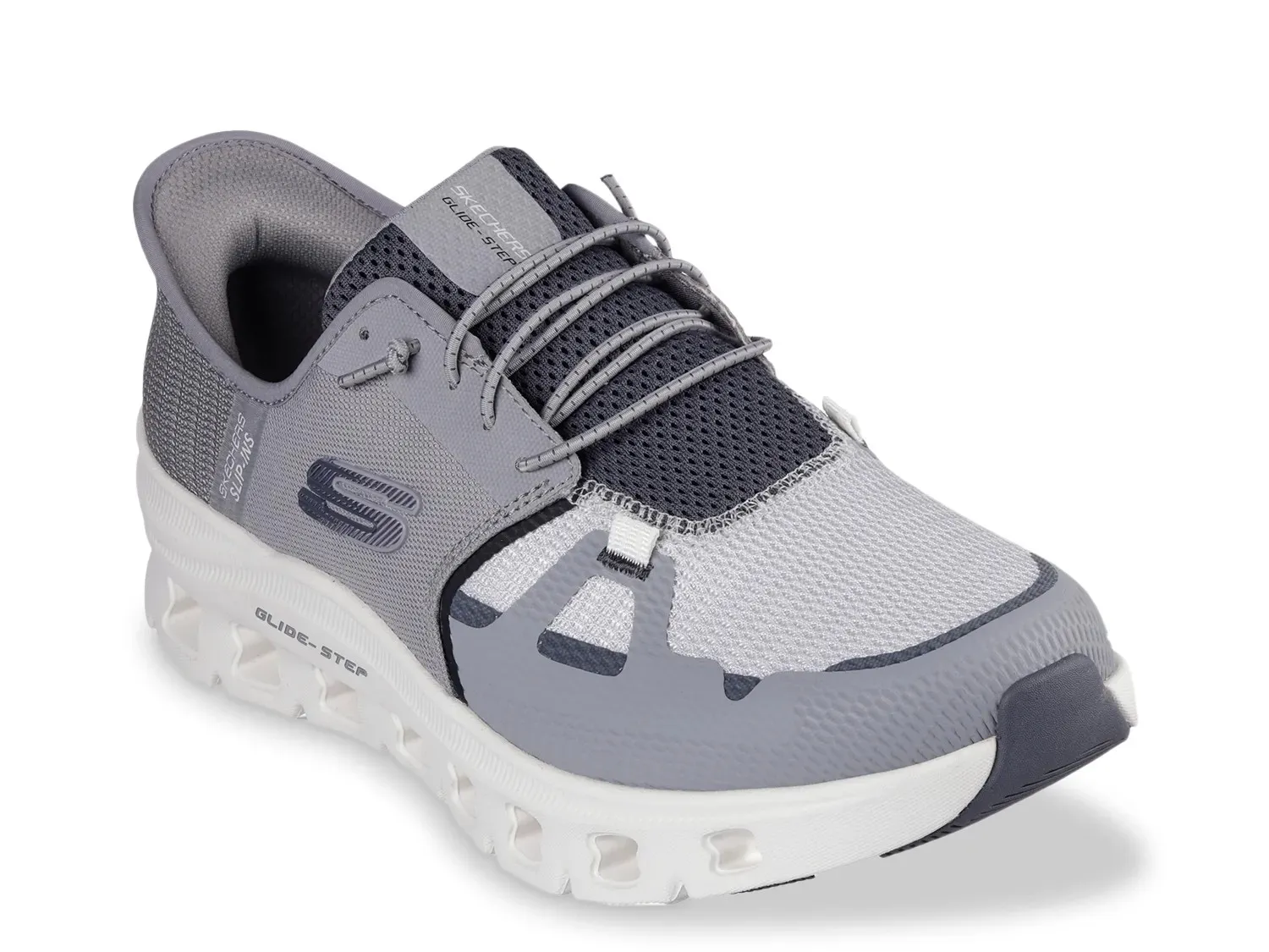 

Кроссовки Skechers Slip-Ins Glide Step Pro — мужские, серые