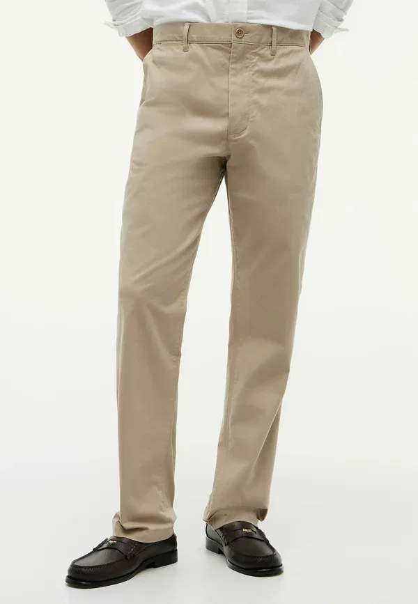 Брюки из твила Dover Essential Twill Trousers Tommy Hilfiger, хаки батик