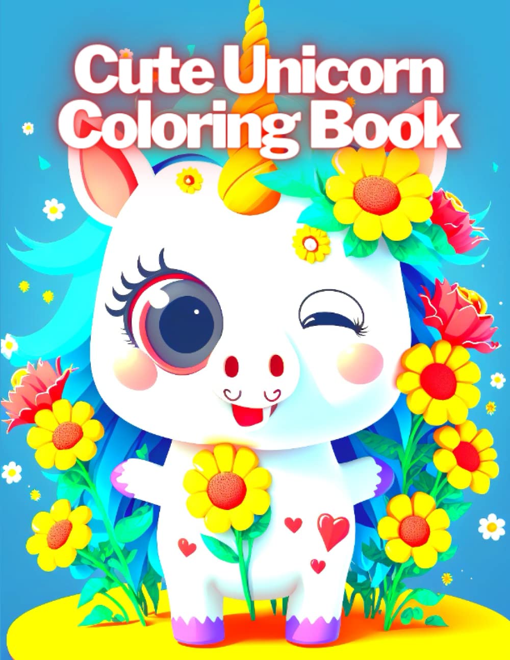 

Cute Unicorn Coloring Book: "Magical Creatures and Fantasy Worlds" (Italian Edition) (Independently published)