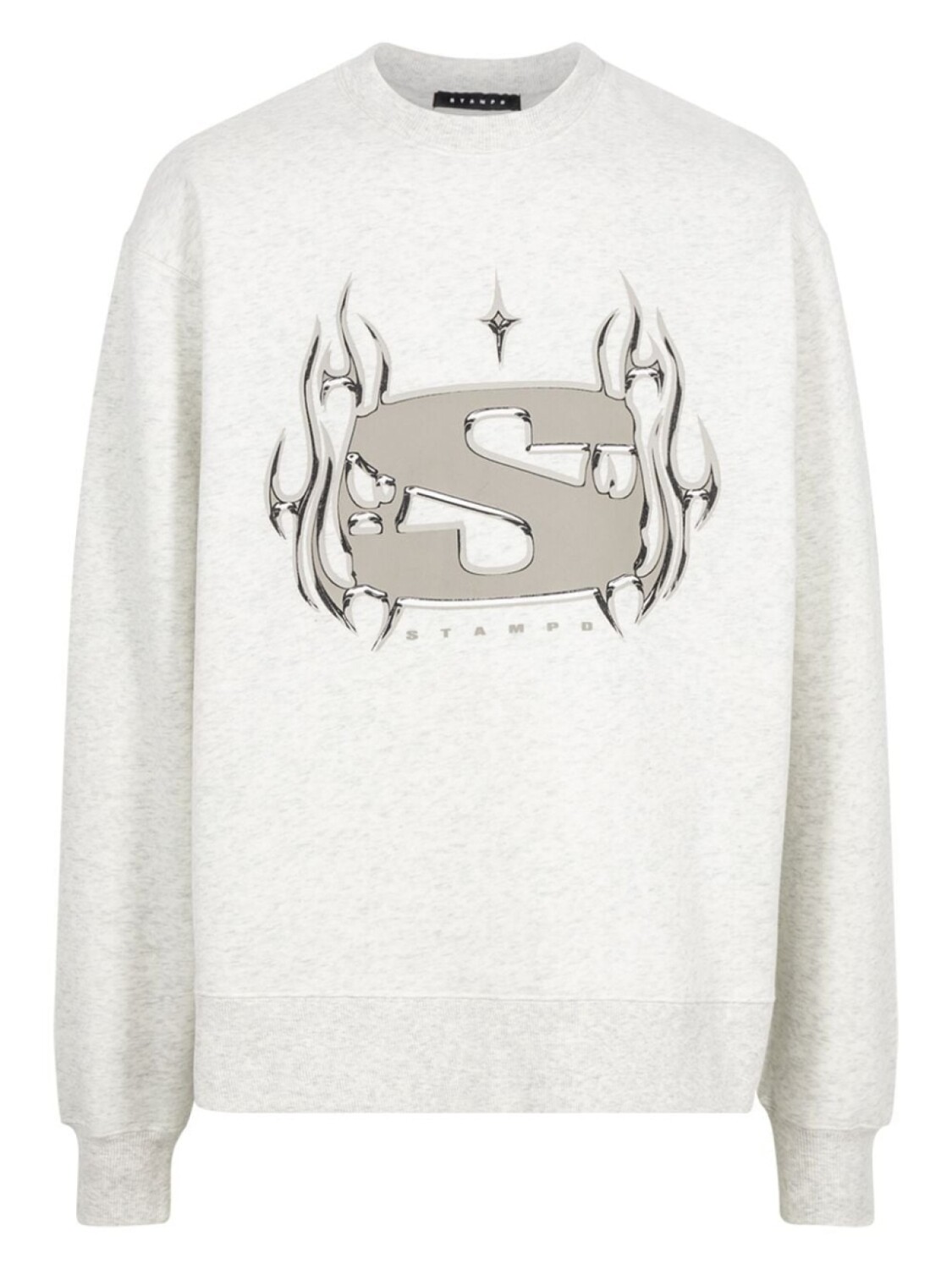 

Толстовка Chrome Flame Stampd, серый
