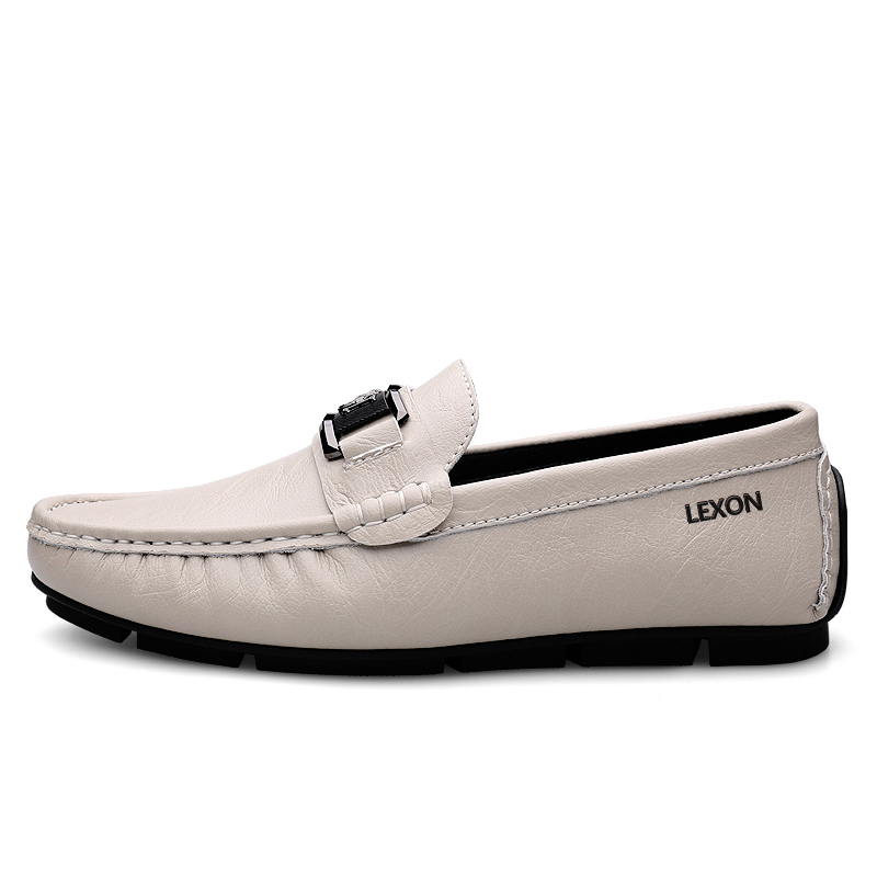 

LEXON Мужские повседневные кроссовки Low Top черные с экрю, цвет Ecru
