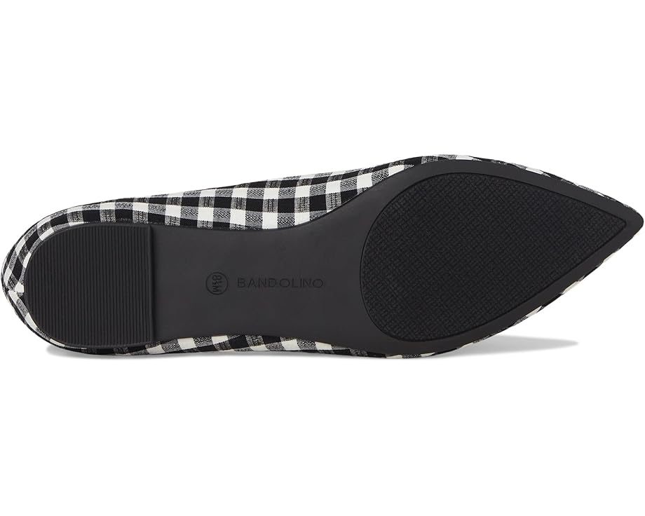 Балетки Bandolino Starry, цвет Black/White Plaid Gingham — фото 3