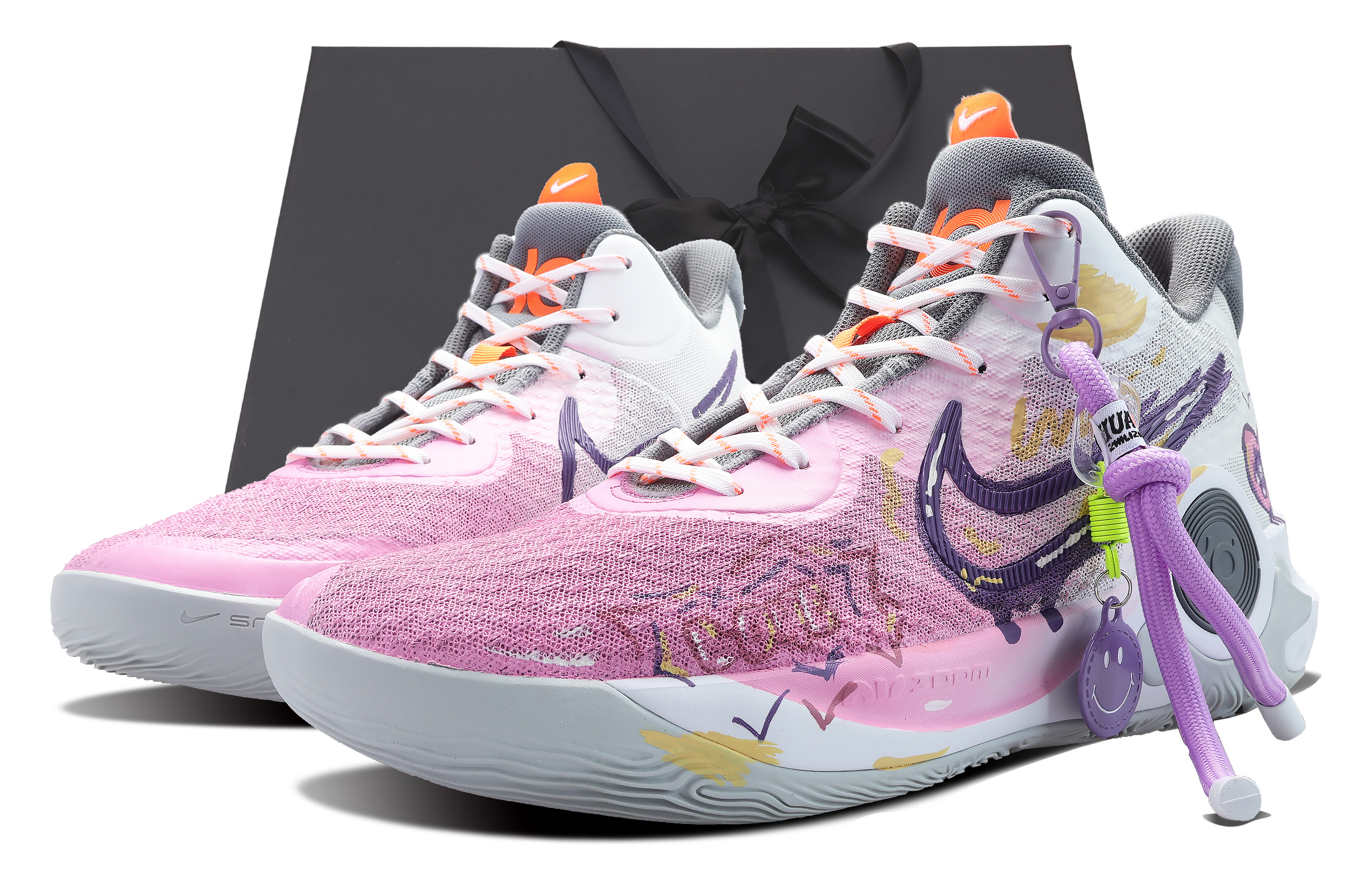 

Баскетбольные кроссовки KD Trey 5 IX Basketball Shoes Unisex Low-Top Pink Nike