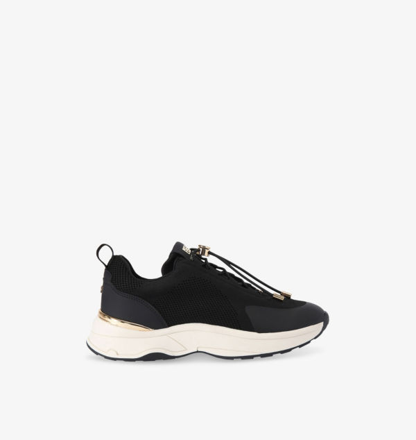 Кроссовки с низким верхом из ткани Link toggle Kg Kurt Geiger, черный