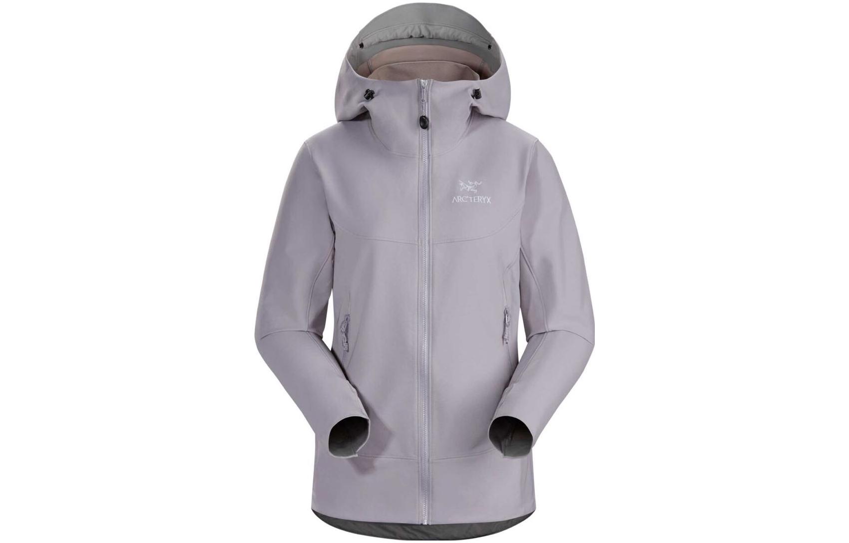 

Arcteryx Женская ветровка Gamma серии для походов на открытом воздухе водонепроницаемая ветрозащитная дышащая, Antenna Gray