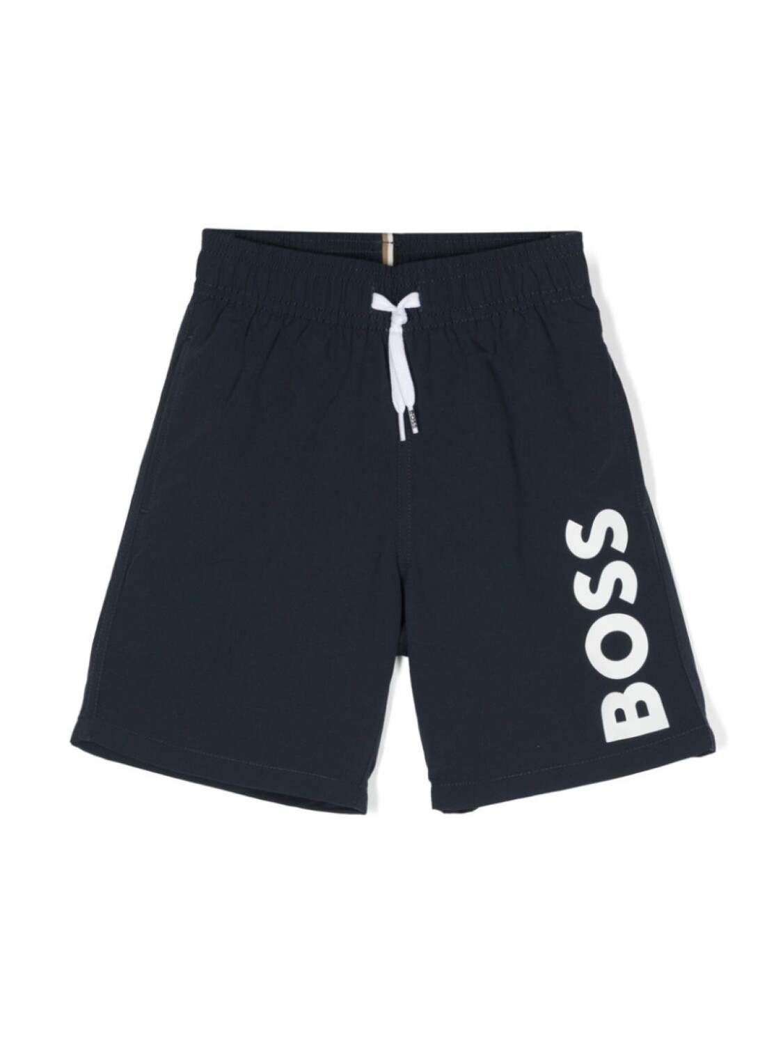 

BOSS Kidswear плавки-шорты с логотипом, синий