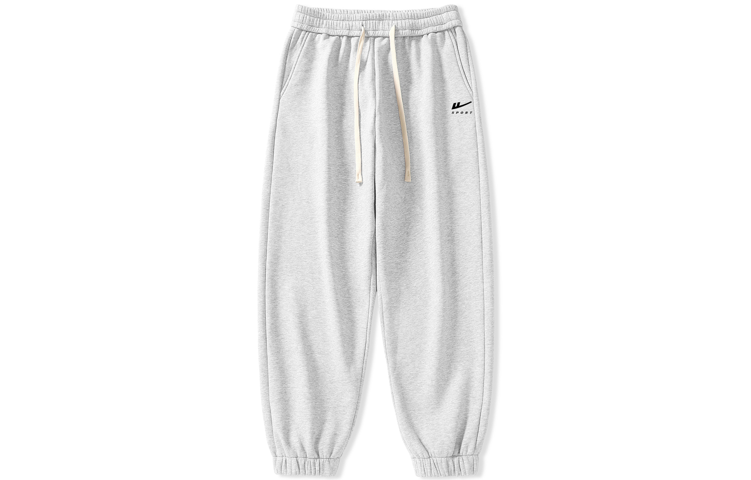 

Warrior Warrior Casual Pants Unisex, White Heather Gray