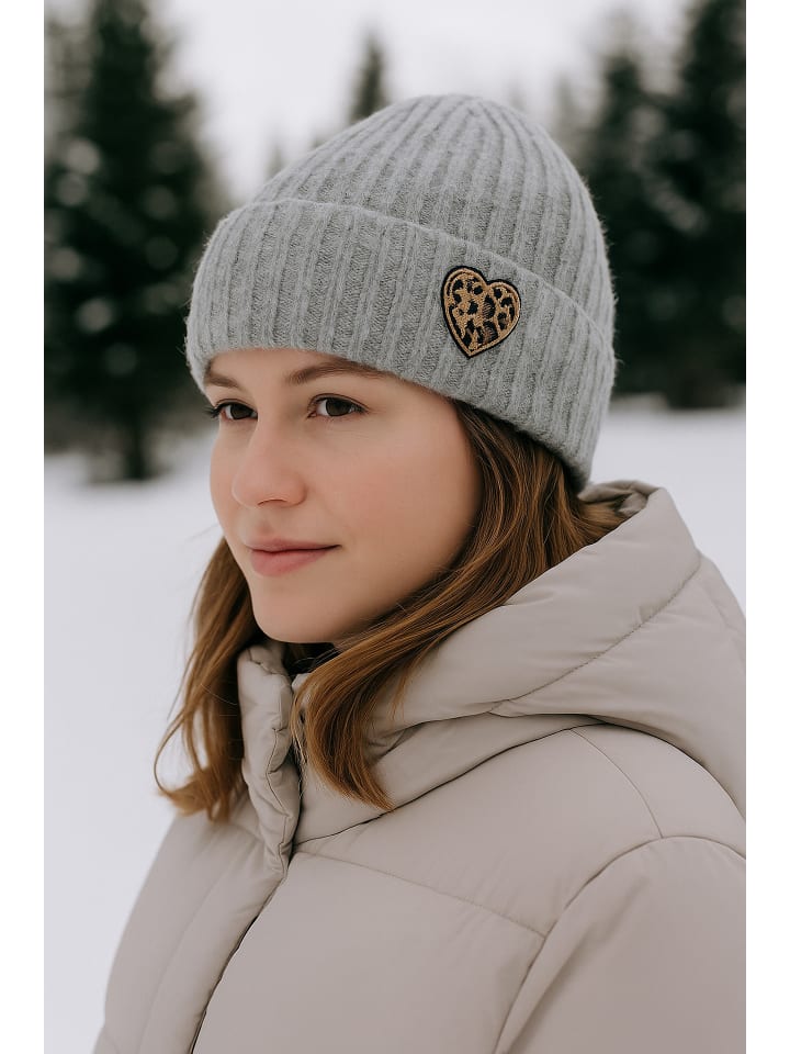 

Collezione alessandro Шапка "Leo" серого цвета