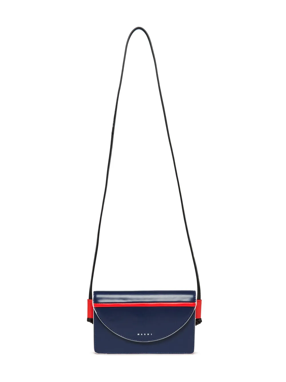 

Сумка на плечо с логотипом Marni Kids, синий