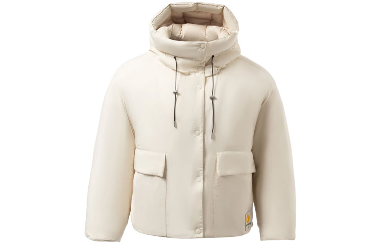 

LiNing Спортивная Коллекция Повседневной Одежды Пуховая Курка Унисекс Яично-кремовый Серый, Яичный Ног Серый