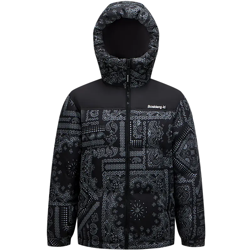 

BOSIDENG Модная спортивная коллекция пуховик унисекс, Paisley 9X93