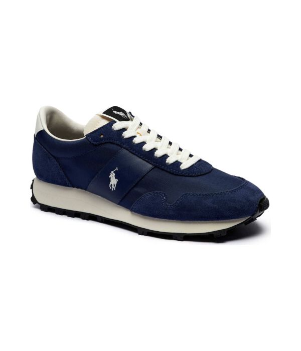 

Кожаные кроссовки Polo Ralph Lauren, синий