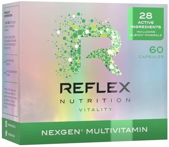 

Reflex Nutrition - Спортивные мультивитамины Nexgen, 60 капсул Inna marka