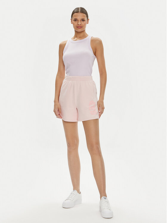 Спортивные шорты loose fit 586137-04 Gap, розовый — фото 2
