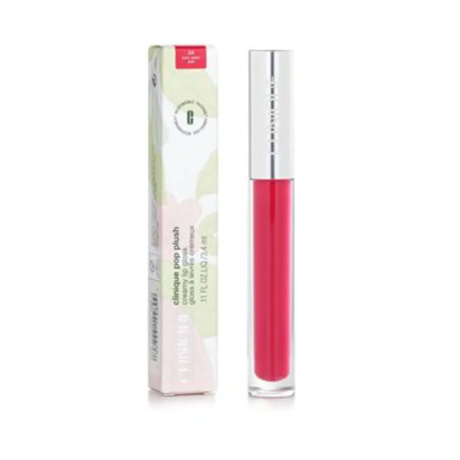Кремовый блеск для губ Clinique Ladies Pop Plush, 0,11 унции, № 04 Juicy Apple Pop, макияж 192333142899 — фото 2