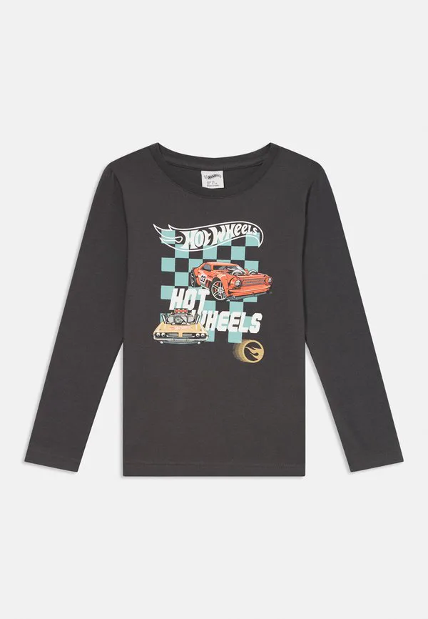 Футболка с длинными рукавами hot wheels Lindex, Dark Dusty Grey