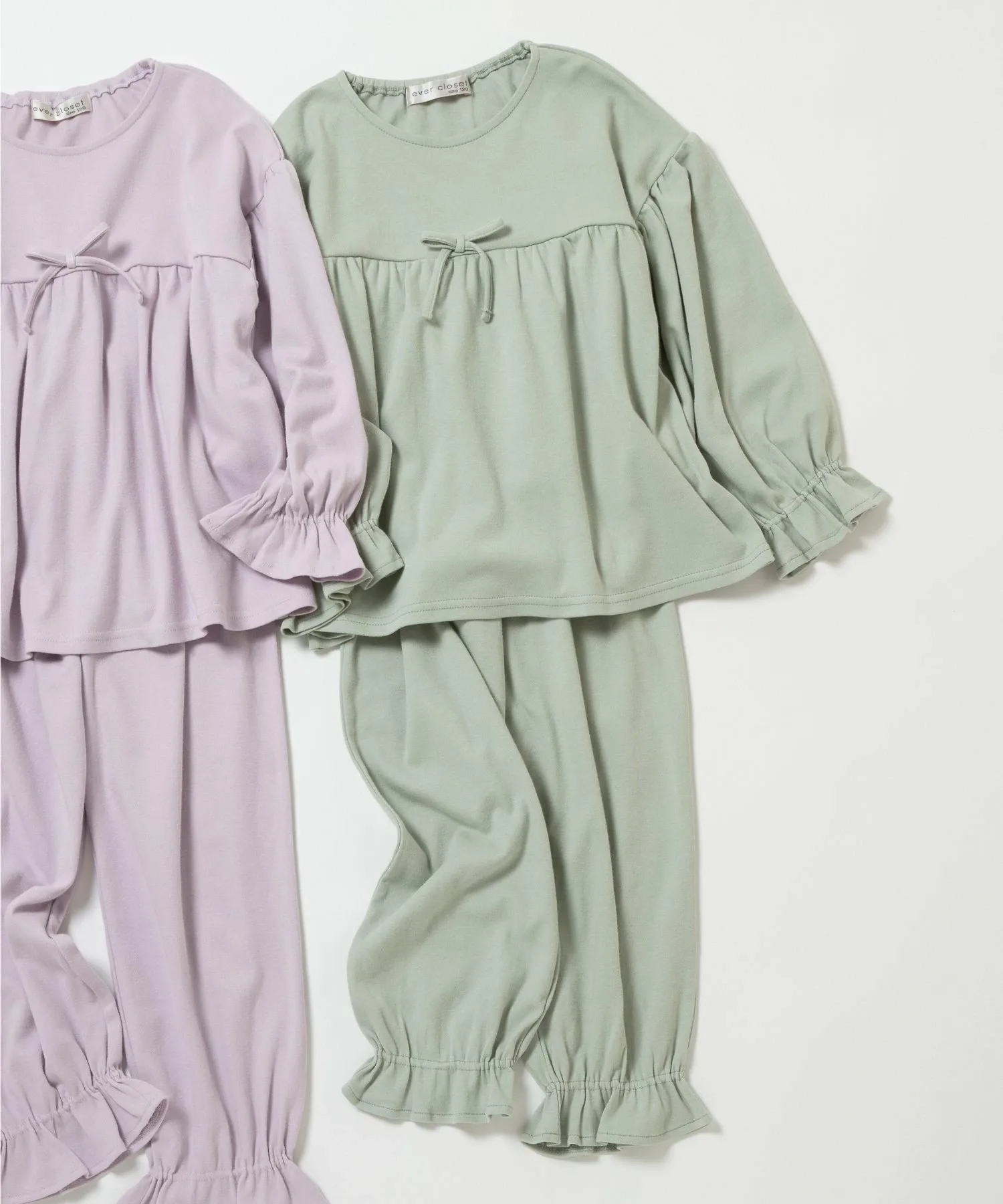 100% хлопок, девичья домашняя одежда Ever Closet, mint — фото 3