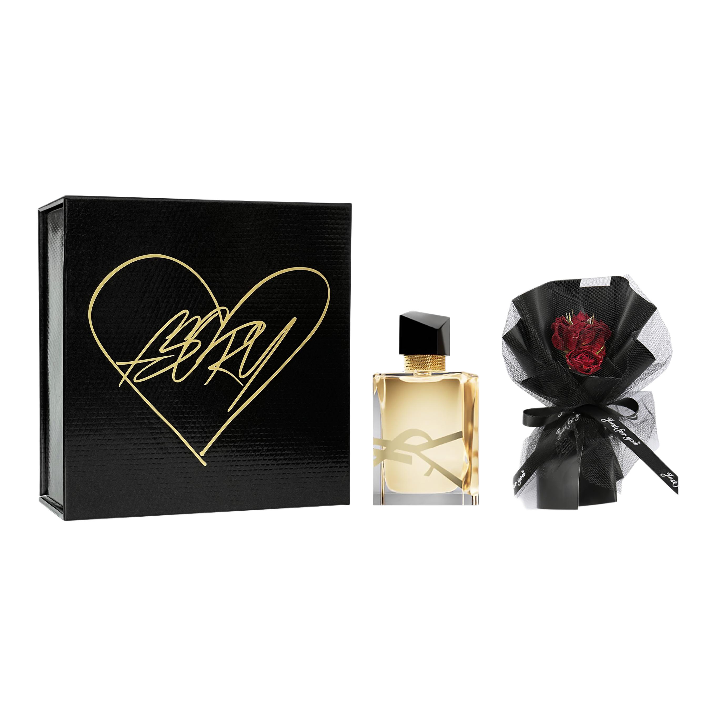 Подарочный набор Yves Saint Laurent Libre с букетом из сухоцветов, 30 мл — фото 2