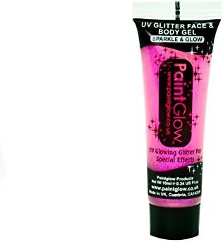 Крем для лица SPF UNI ENTERPRISE Гель для лица и тела с блестками UV Glitter,,, розовый