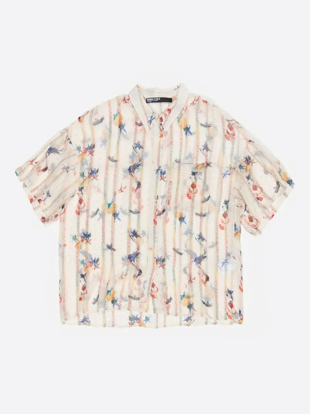 

Рубашка с цветочным принтом Bimba y Lola, нейтральный