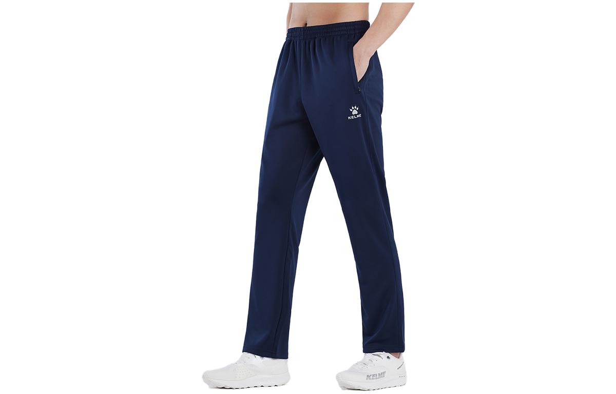 

Вязаные спортивные брюки мужские KELME, темно-синий