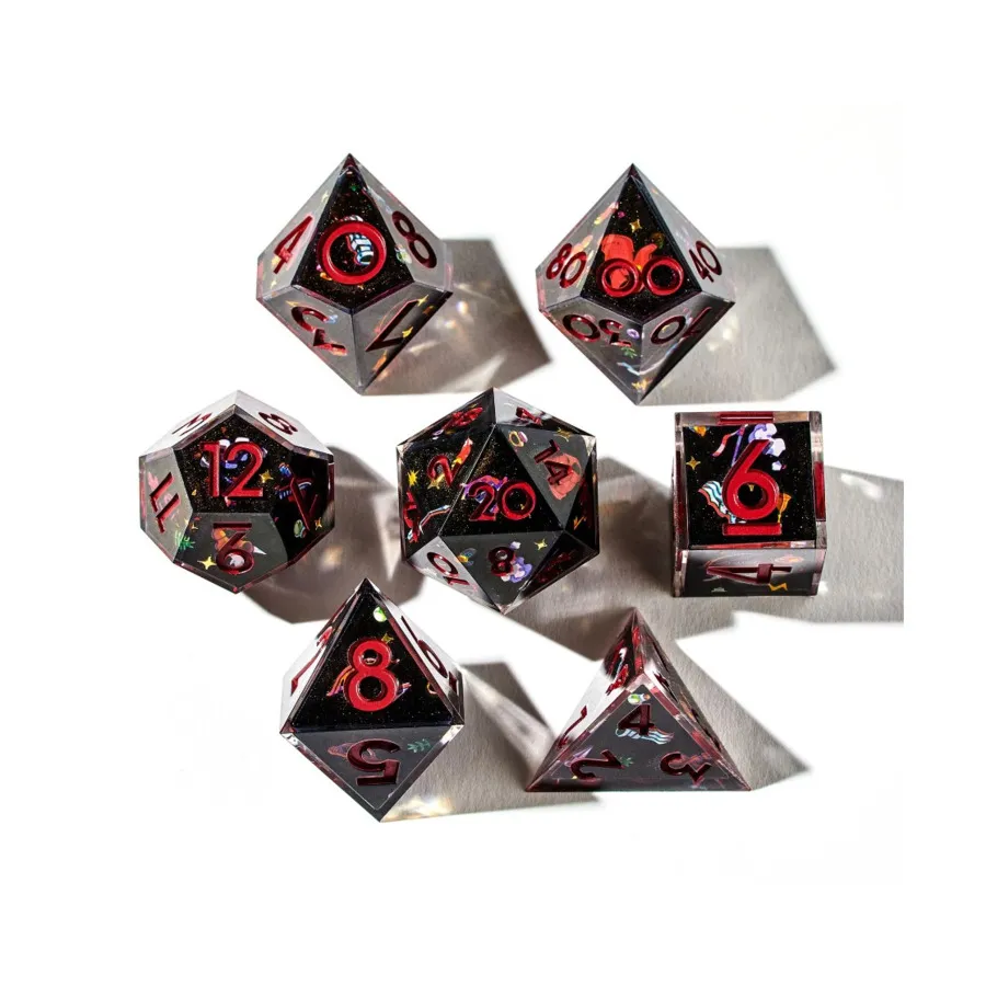 

Полисет - ДПС (7), Iconic Resin Dice (Dispel Dice)