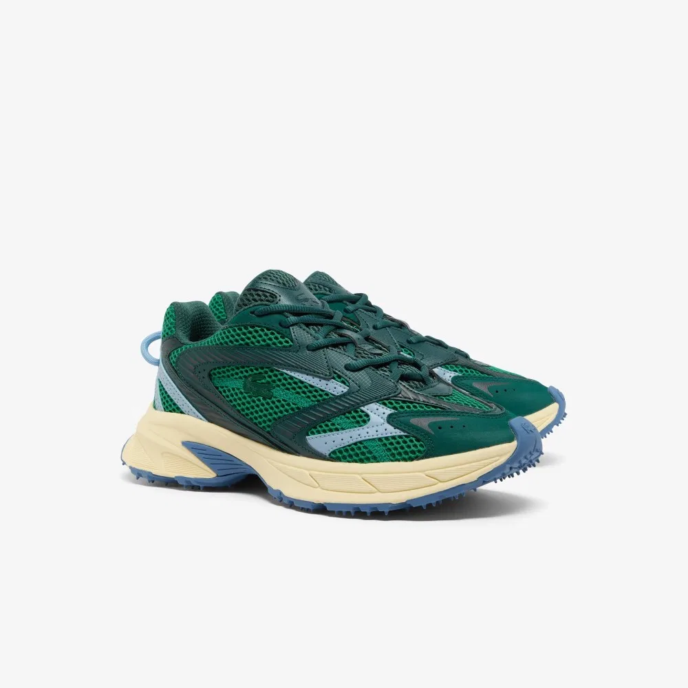 Мужские низкие кроссовки L003 Neo Shot тёмно-зелёные от Lacoste — фото 2