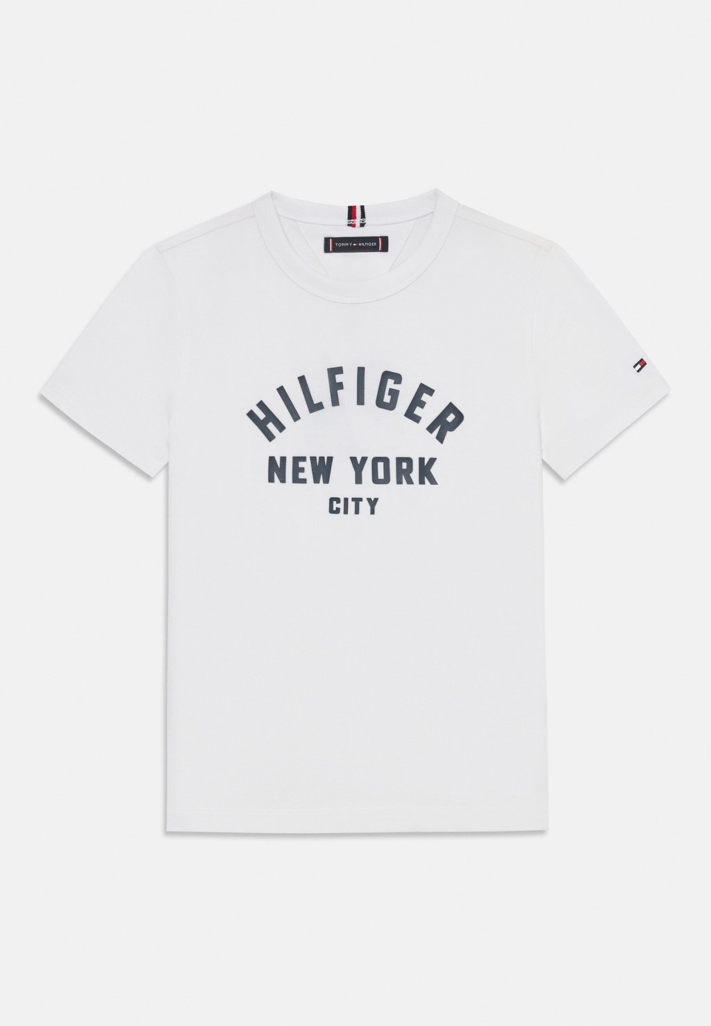 

Футболка с принтом CURVED GRAPHIC TEE UNISEX Tommy Hilfiger, белый