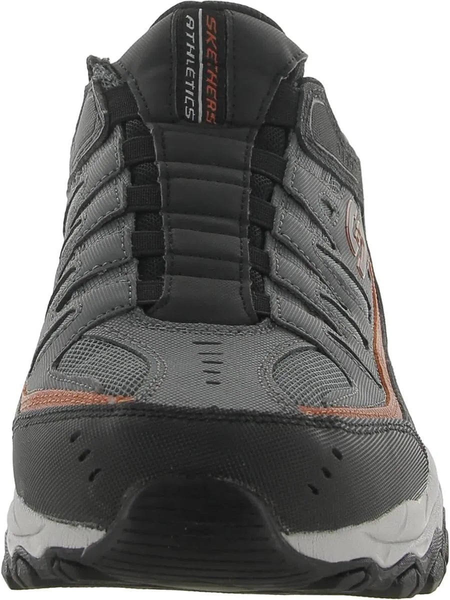 Мужские лоферы Skechers Afterburn, оранжевый — фото 2