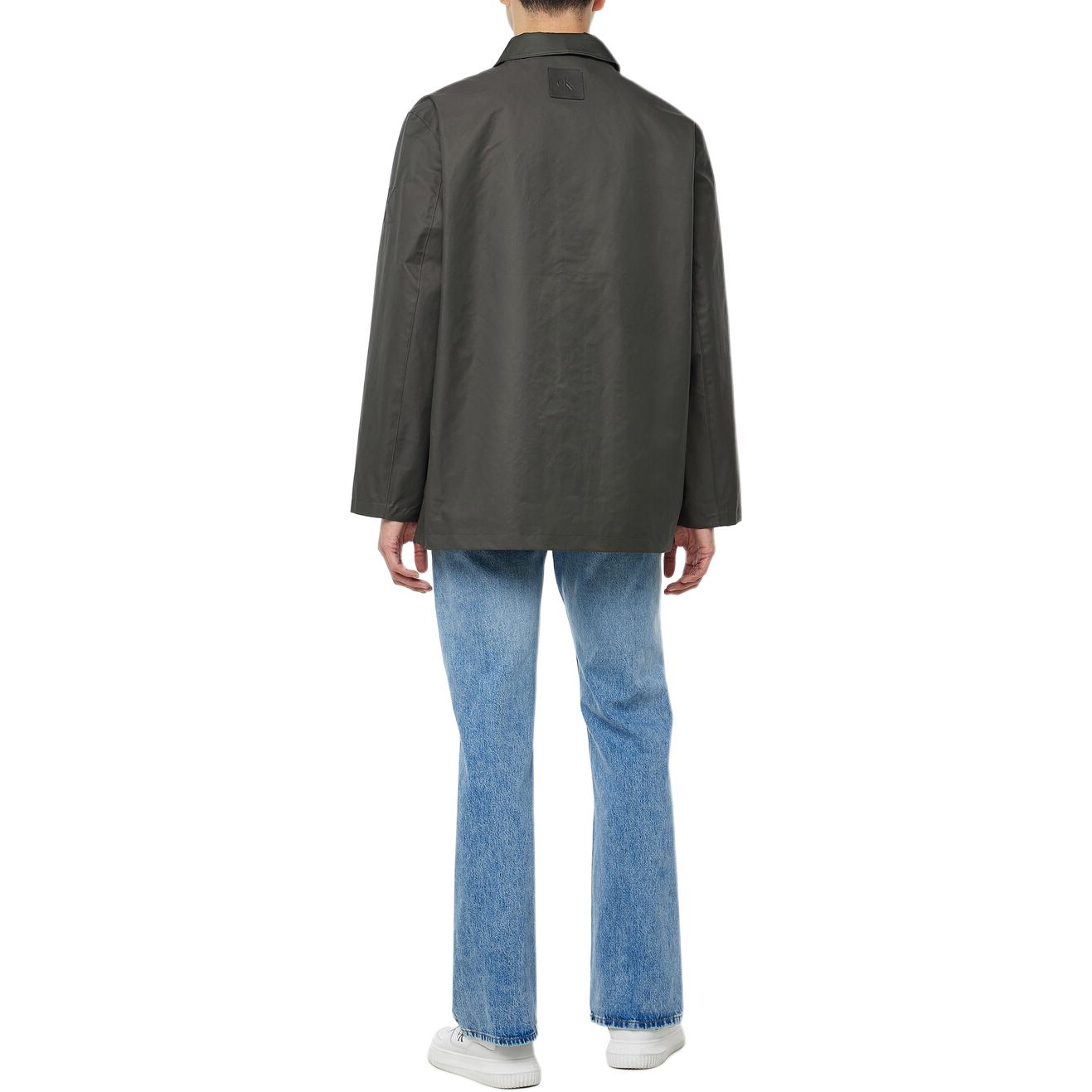 Calvin Klein Куртка мужская угольно-серая, Charcoal Gray — фото 4