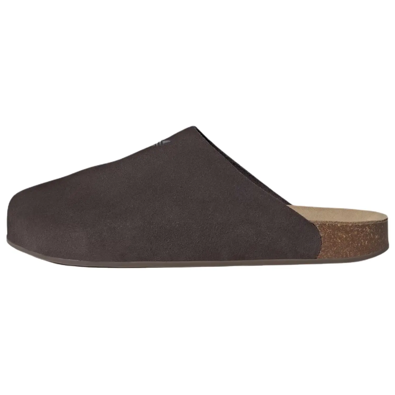 Замшевые мюли Adidas Adimule с логотипом Adidas Originals, Brown