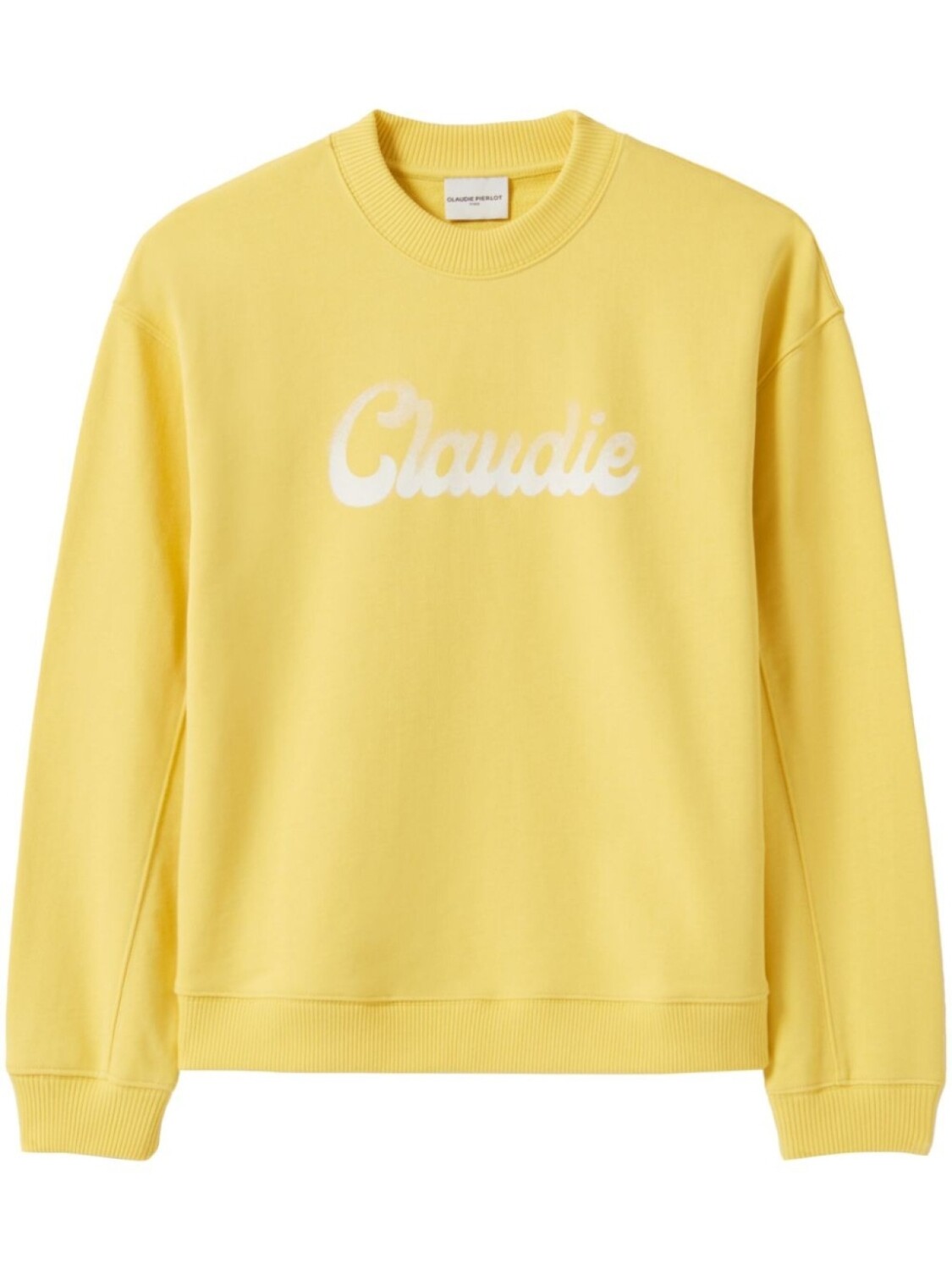 

Толстовка с логотипом Claudie Pierlot, желтый