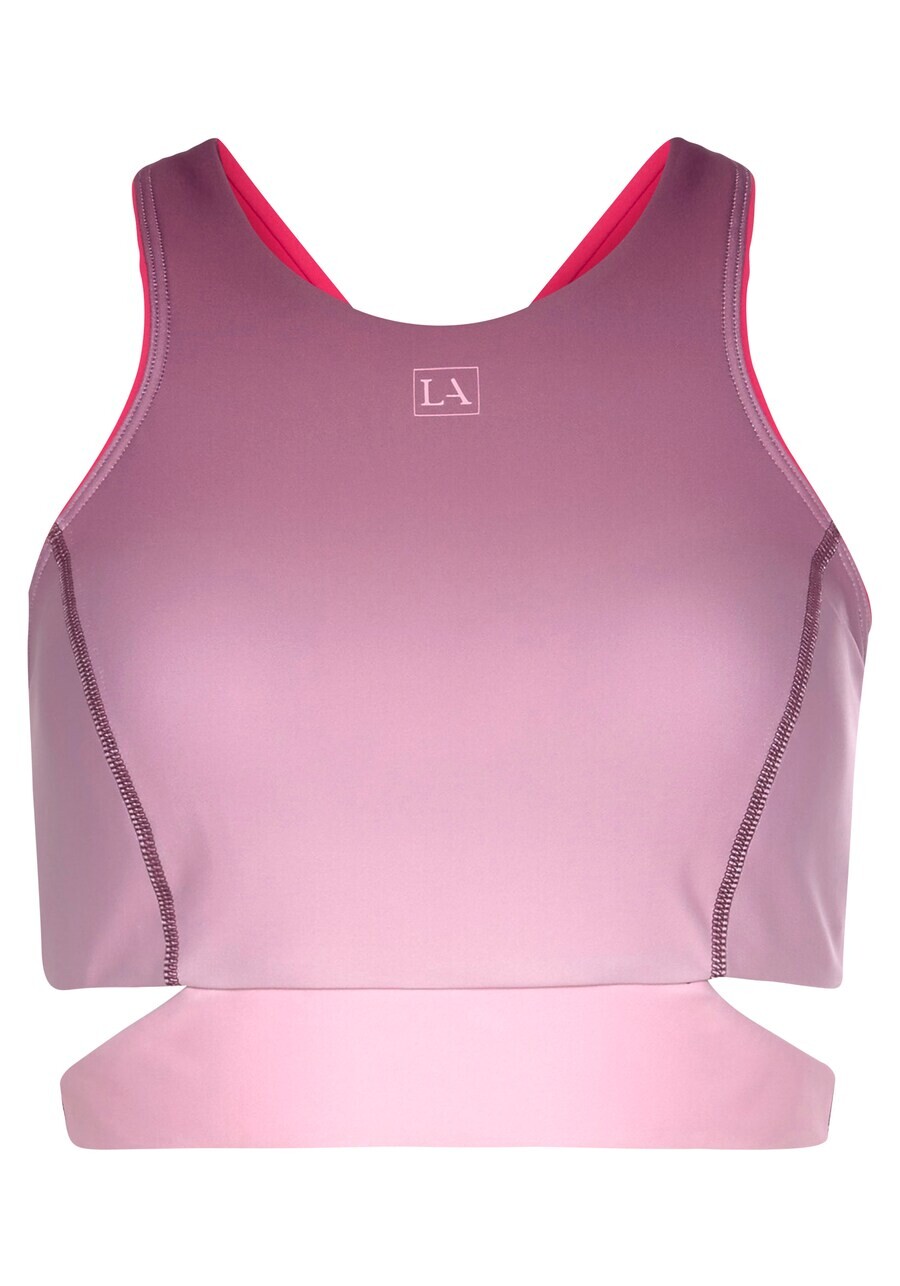 

Спортивный топ Lascana Active, фиолетовый