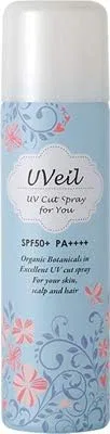 Спрей для защиты от солнца Uber UV Protection Spray Defenge, Hana Seikagaku Industry, 90 мл Hanasei Chemical Industry