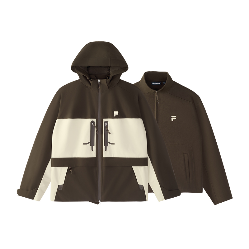 

Куртка мужская темная каштановая коричневая FILA FUSION, Коричневый, Куртка мужская темная каштановая коричневая FILA FUSION