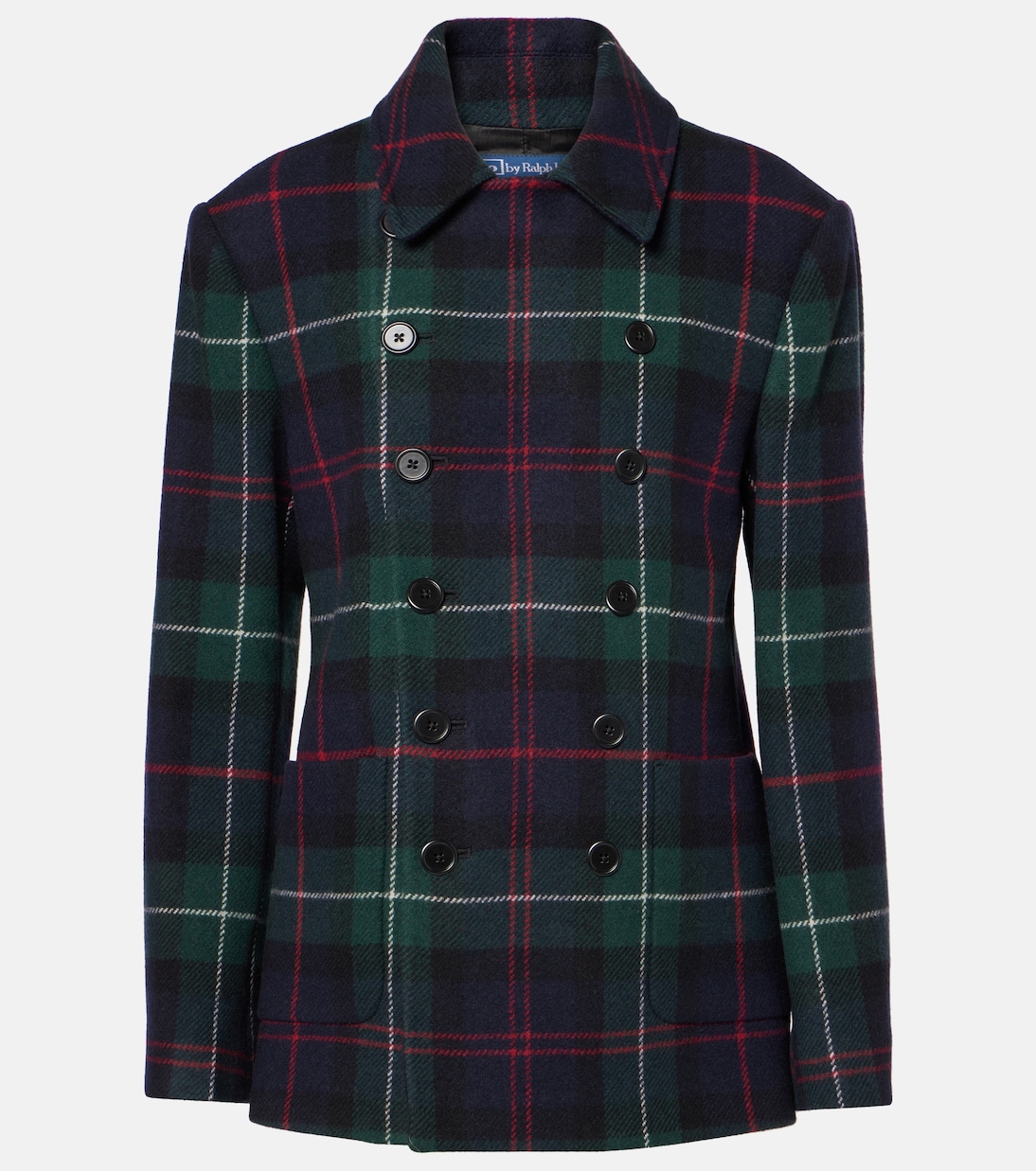 

Пиджак из твида с добавлением шерсти Polo Ralph Lauren, Blackwatch Multi