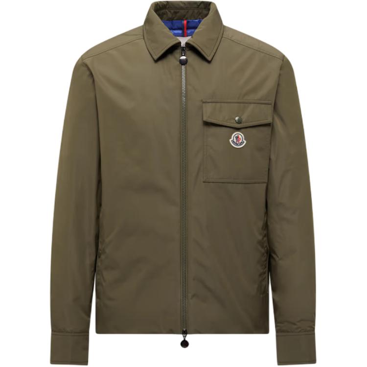 

Moncler Куртка Вайджон на молнии, Olive Green