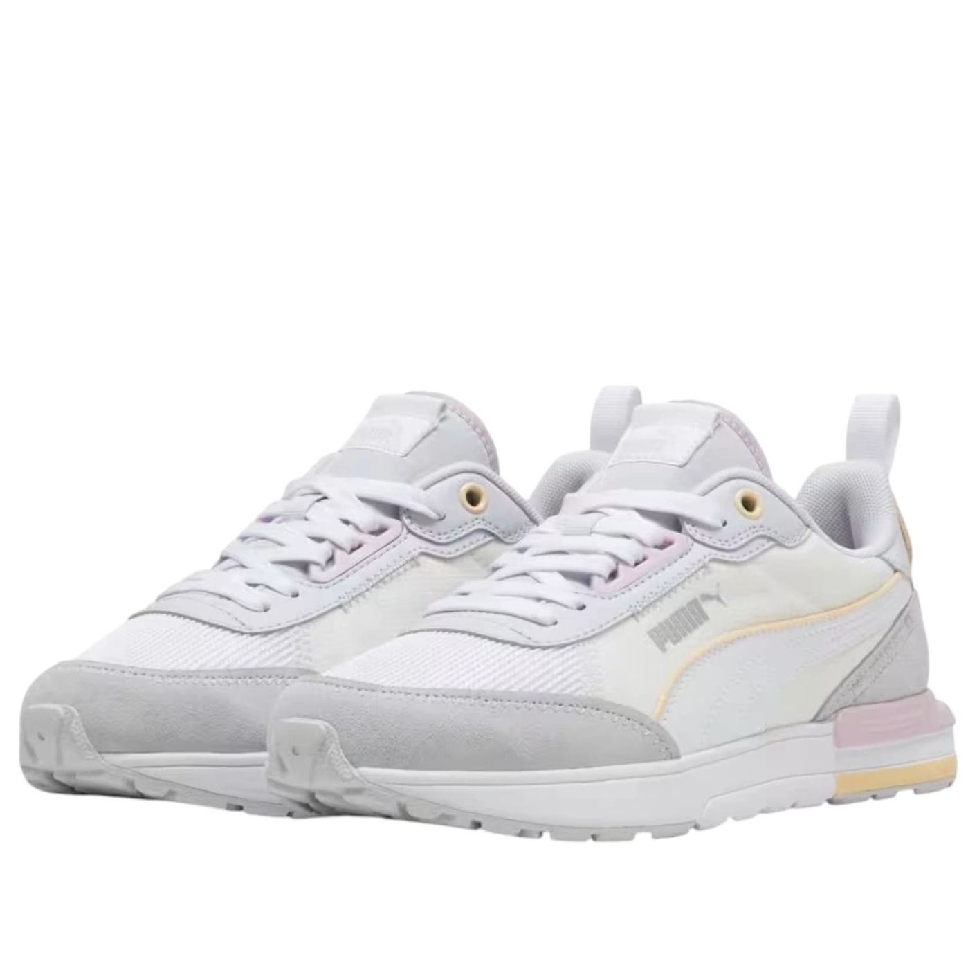 Кроссовки (WMNS) PUMA R22 'Vapor Gray Rose Quartz PUMA White' — фото 2