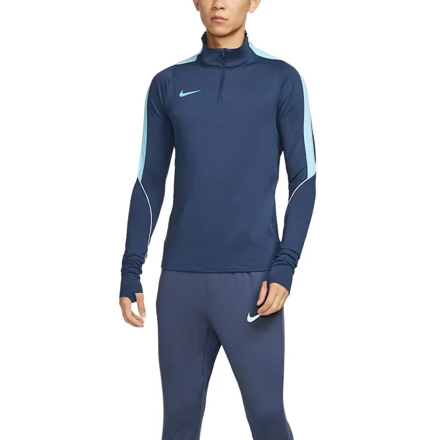 Мужская одежда Dri Fit Quick Dry Nike, night синий/bright синий — фото 3