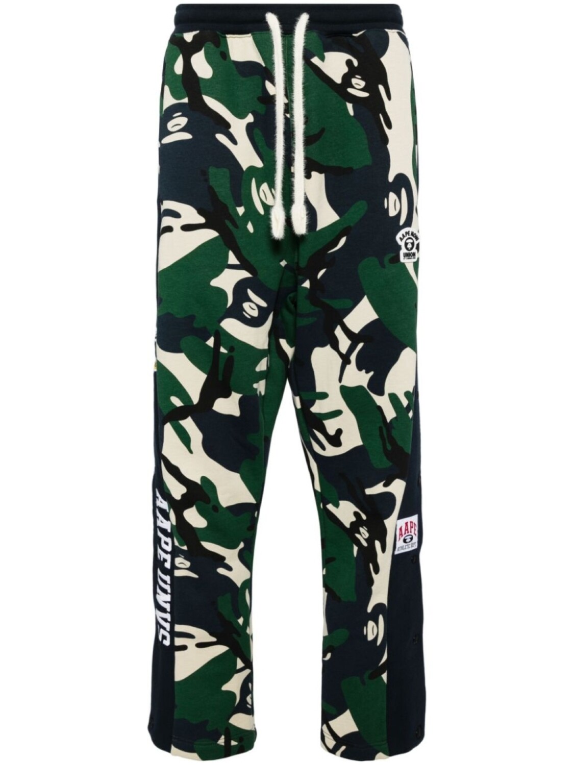 

AAPE BY *A BATHING APE спортивные брюки с кулиской, синий
