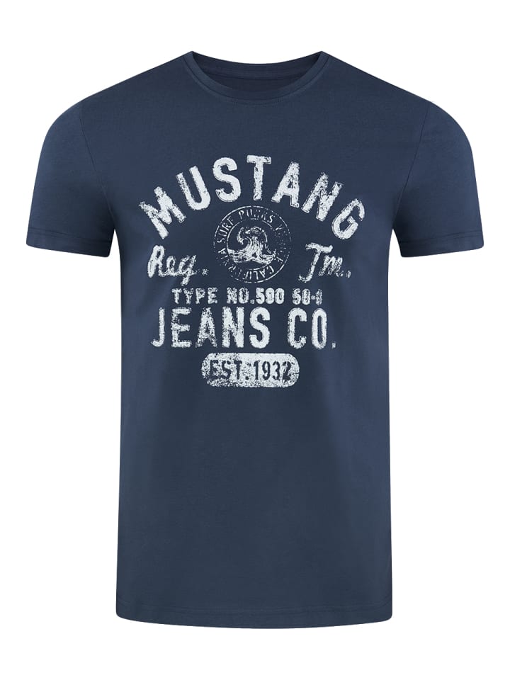

Футболка Mustang, синий