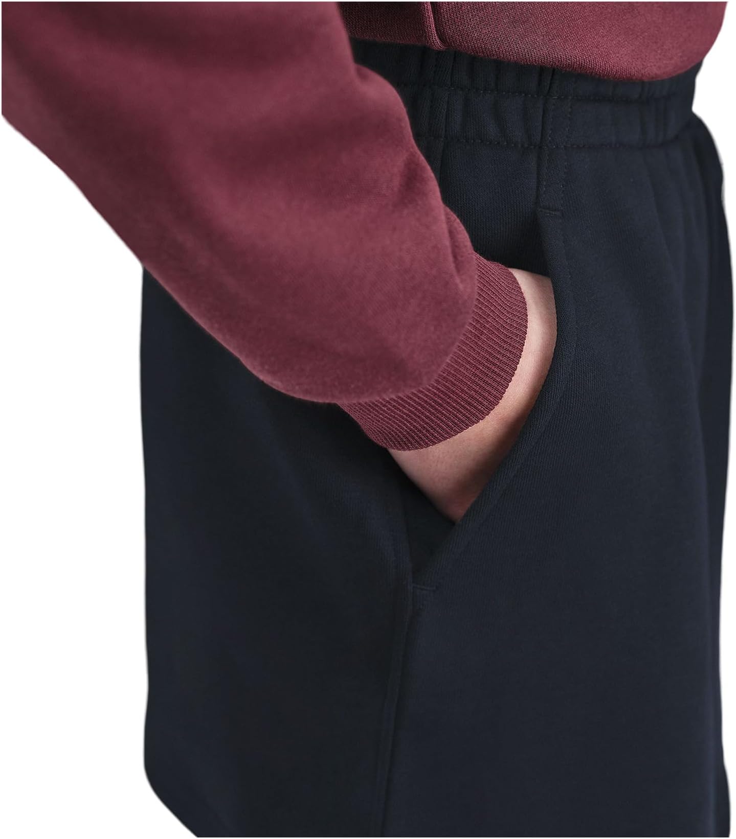Юбка Nike Kids Sportswear Club French Terry Skirt, черный — фото 3