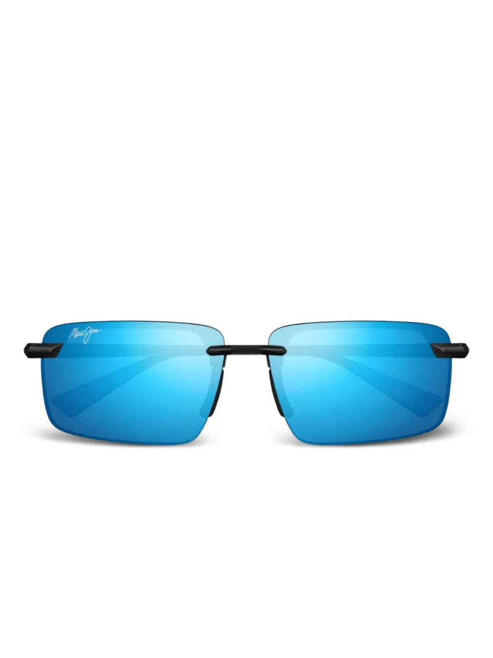 

Солнцезащитные очки Laulima квадратные Maui Jim, черный