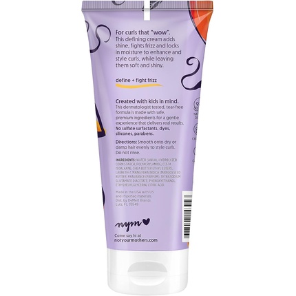 

Крем для укладки кудрявых волос Kids Curly Care с маслом манго, 177 мл (6 жидких унций). Not Your Mother'S