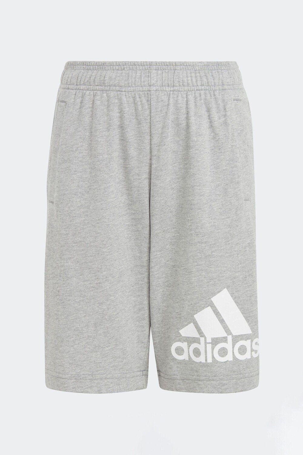 

Хлопковые шорты Essentials с большим логотипом Adidas, серый
