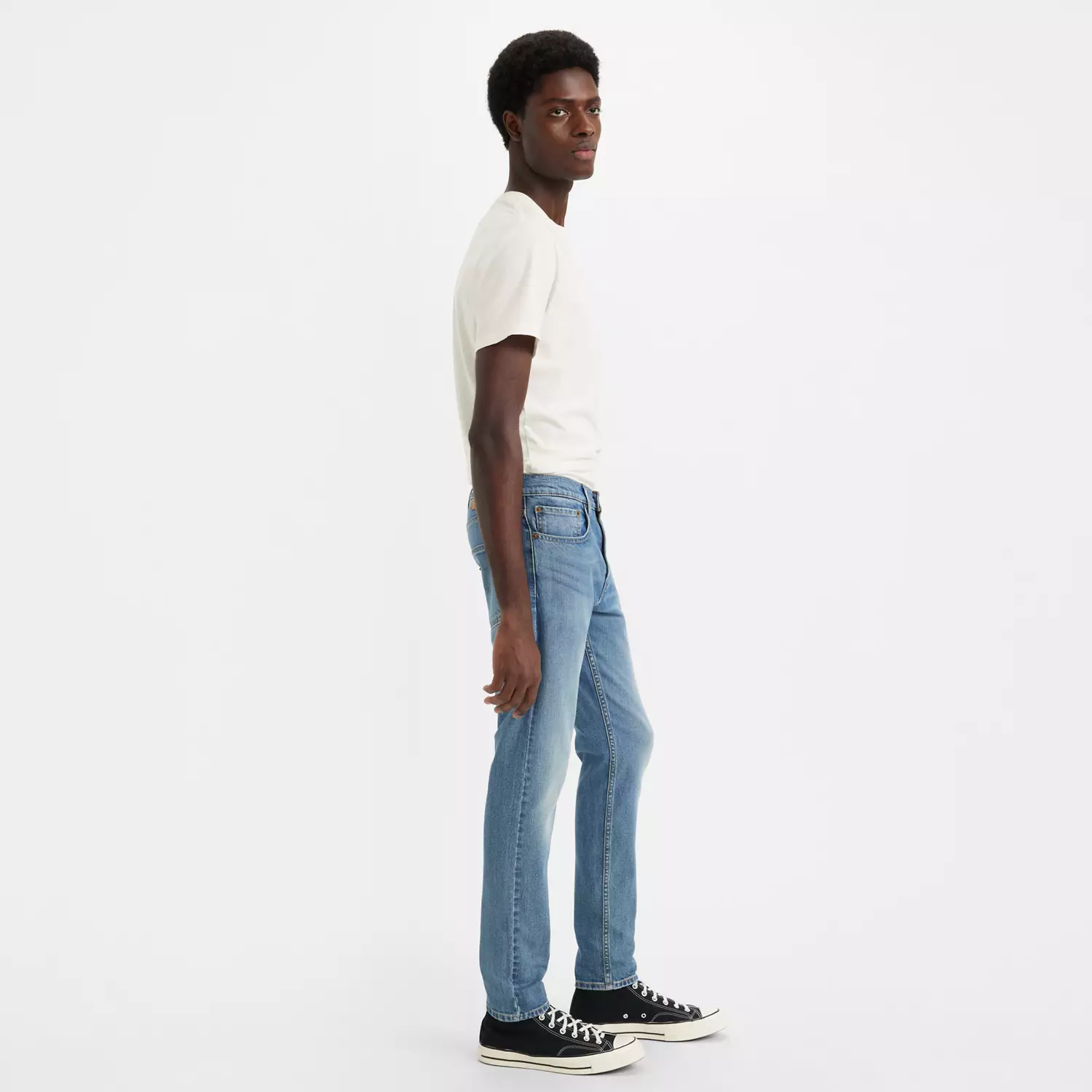 Узкие мужские джинсы 512 зауженного кроя Levi's, цвет Cool as a Cucumber - Medium Wash - Stretch — фото 2