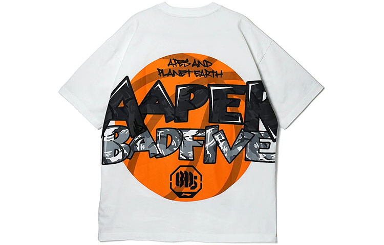 

Aape X Sports Basketball Collection Футболка мужская белая Lining, белый