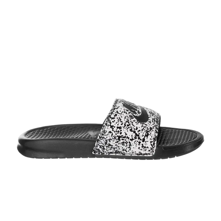 

Кроссовки Nike Benassi JDI Print 'White Black', белый