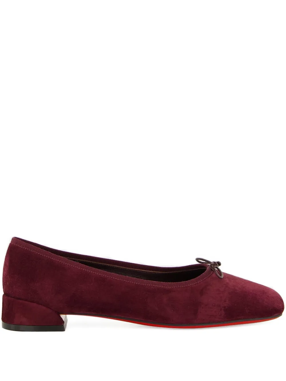 Балетки Sweetie Jane с бантом Christian Louboutin, красный