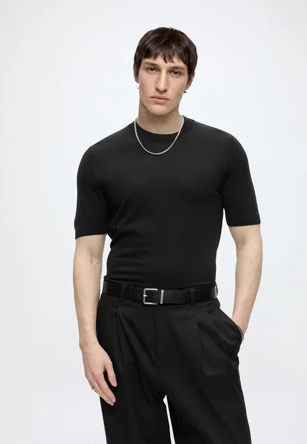 Футболка Umauro basic t-shirt Boss, черный — фото 4